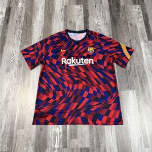 Nike FC Barcelona Soccer Jersey Men's Size 2XL (CD5812-658)